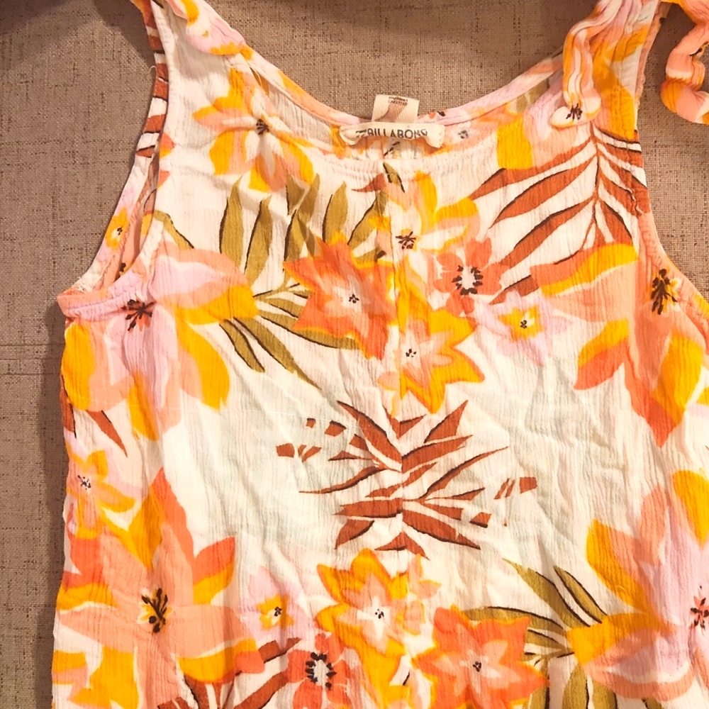 Billabong girls tropical dream romper